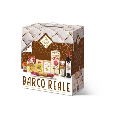 Cesto Natalizio Barco Reale 8 pezzi Re Regalo