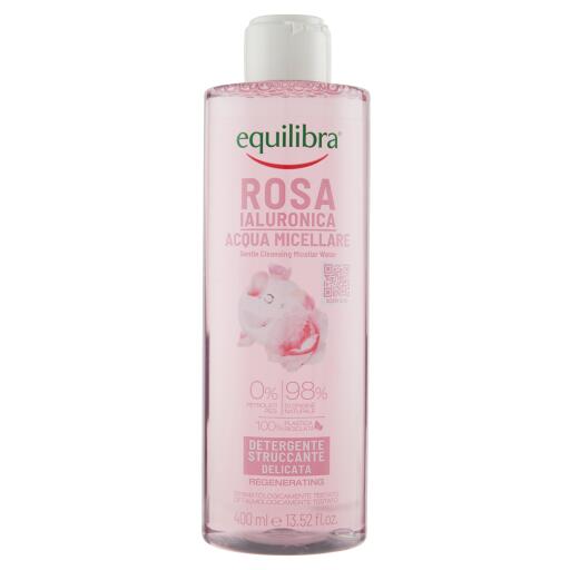 Detergente Struccante alla rosa ialuronica 400ml Equilibra