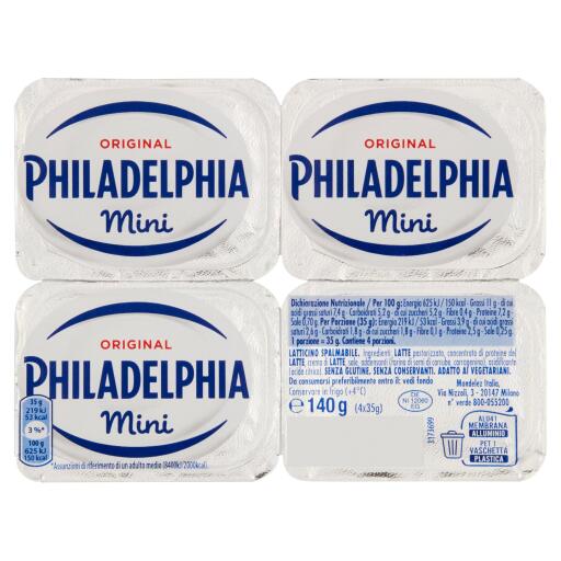 Philadelphia mini 4x35g Mondelez