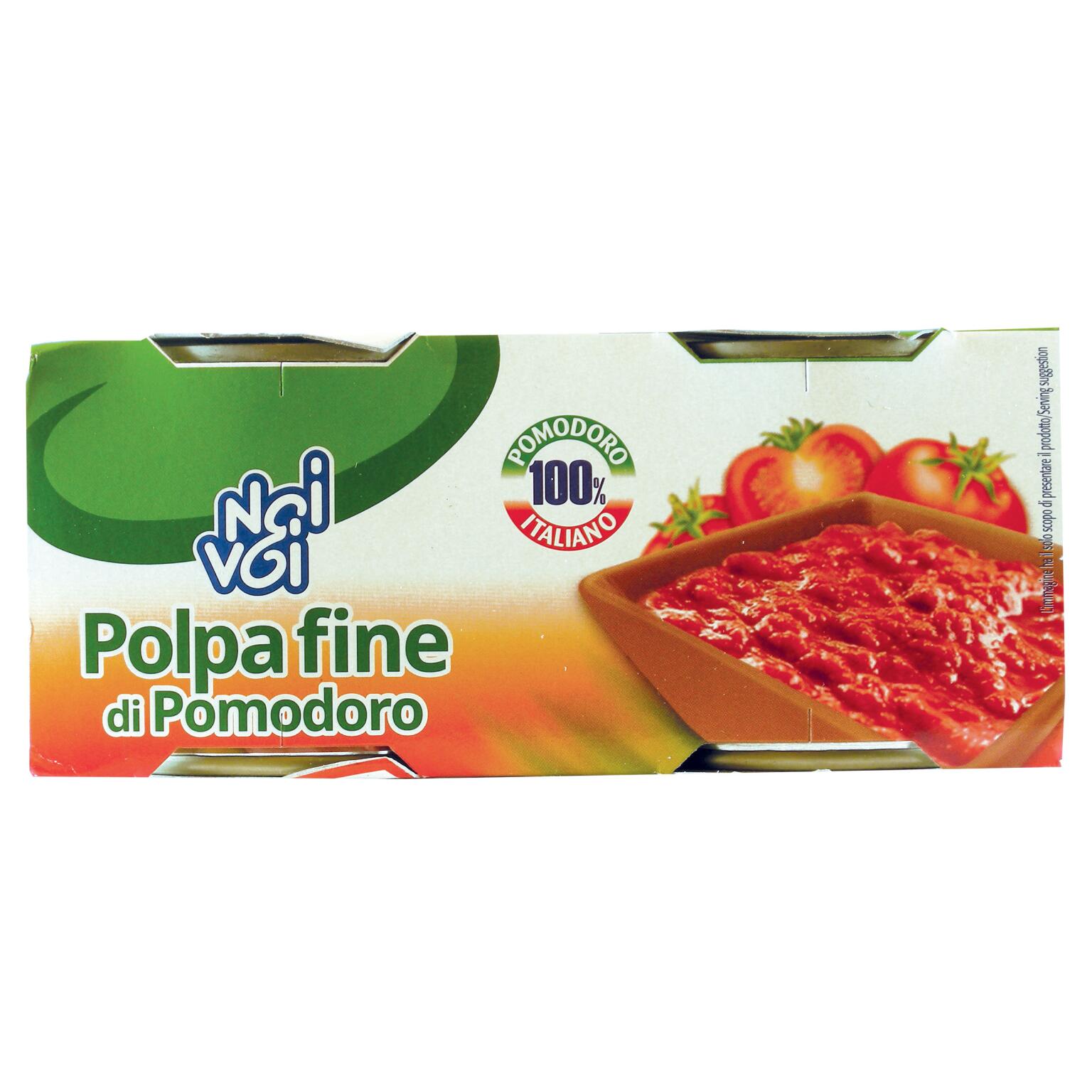 Polpa fine di pomodoro 2x210g Noi&voi