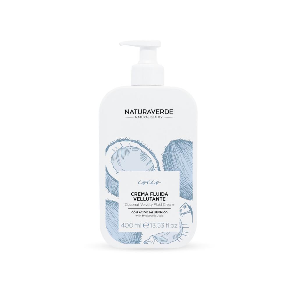 Crema Corpo Fluida Cocco Rinfrescante 400ml Naturaverde