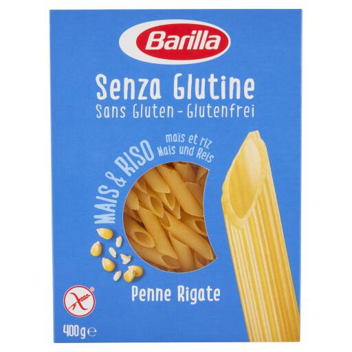 Penne rigate mais bianoc, mais giallo e riso 400g Barilla senza glutine