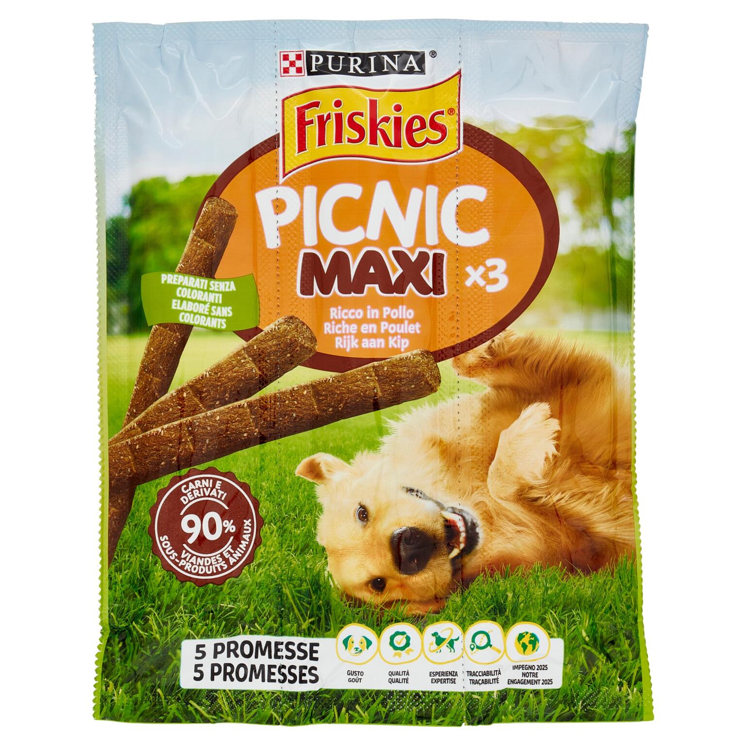 Pic nic Maxi di pollo 3 pezzi 45g Friskies