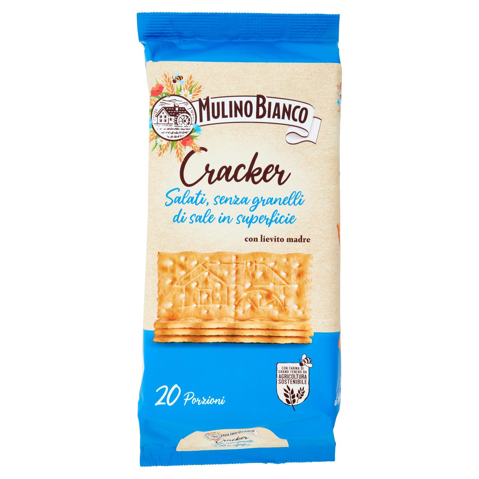 Cracker Sfoglia di Grano non salati 500g Mulino Bianco