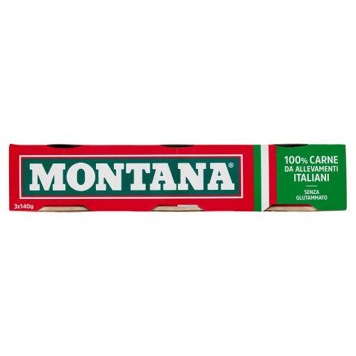 Carne classica 3x140g Montana