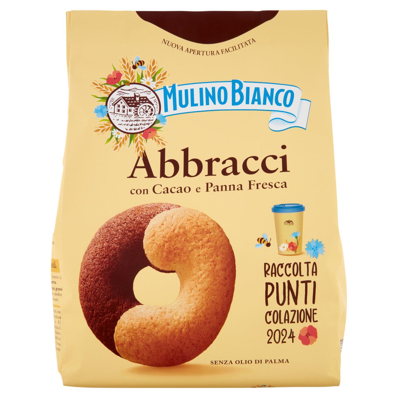 Biscotti abbracci 700g Mulino Bianco