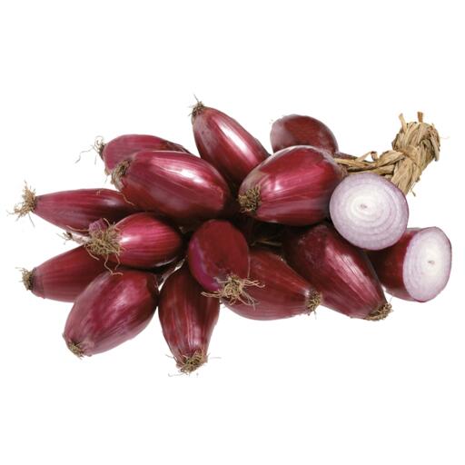 Cipolle rosse treccia a cassa