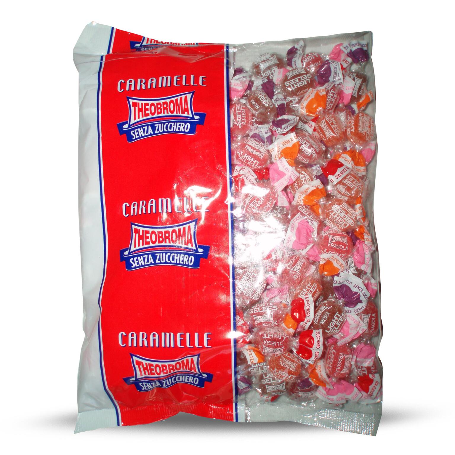 Caramelle gelée senza zucchero 500g Theobroma