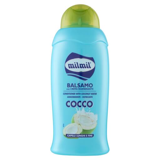 Balsamo crema rigenerante all'olio di cocco 500ml Mil Mil