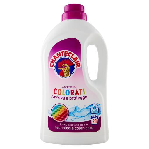 Detersivo Liquido per Lavatrice Color 28 Lavaggi 1260ml Chanteclair
