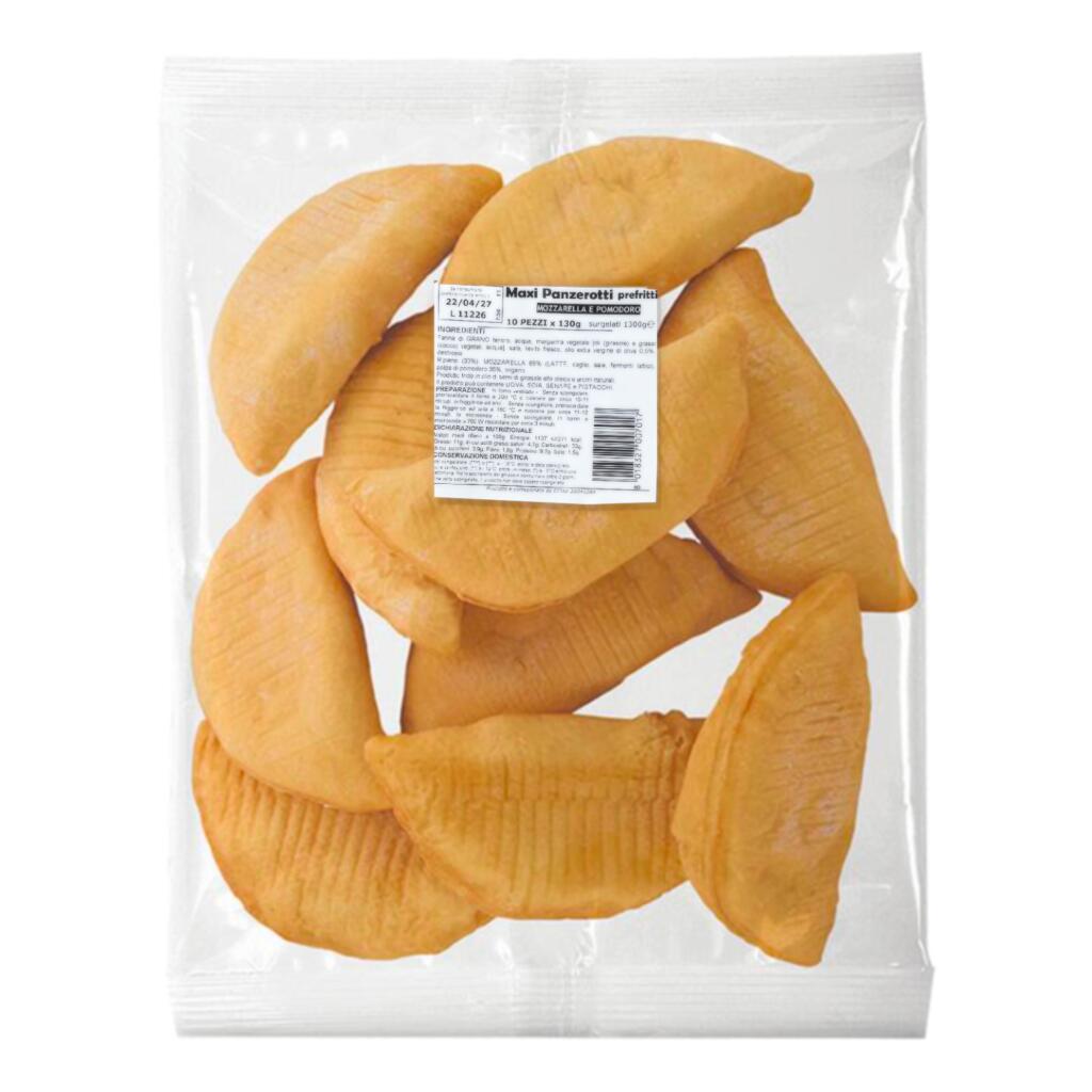 Panzerotti Prefritti Mozzarella e Pomodoro 1,5kg Florigel