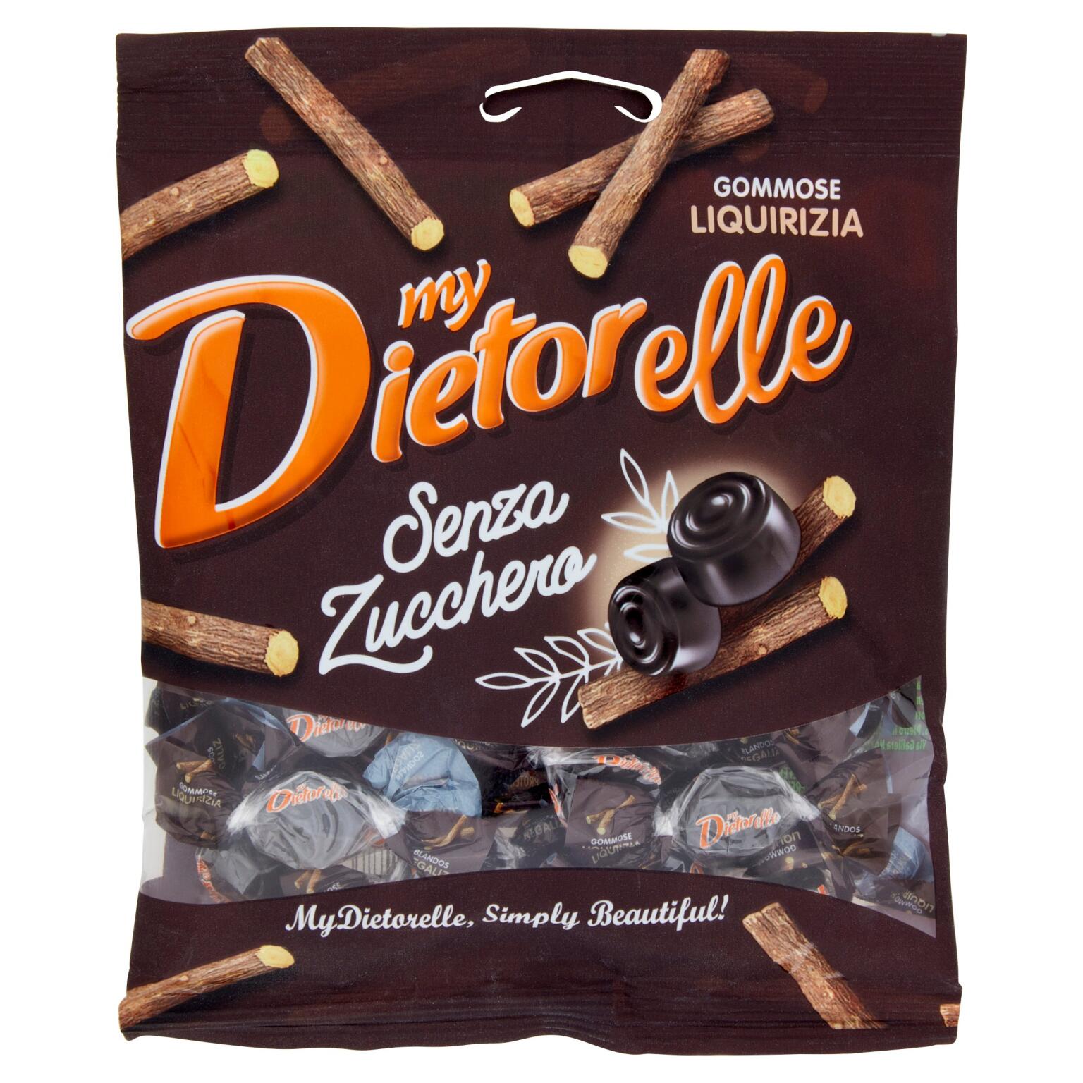Dietorelle gommose sugar free liquirizia 70g