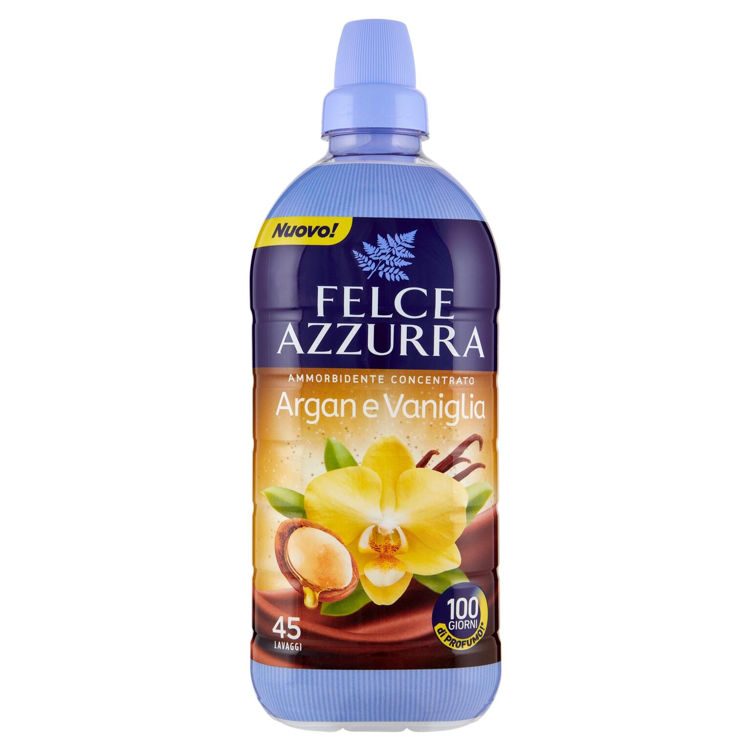 Ammorbidente concentrato argan 900ml, Felce Azzurra