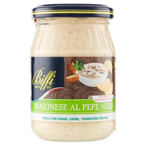Salsa Maionese al Pepe Nero 180g Biffi