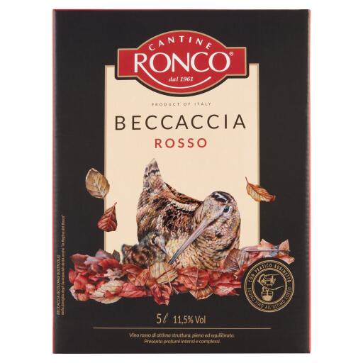 Rosso Beccaccia 11,5° 5L Cantine Ronco