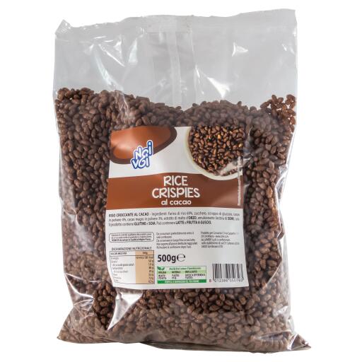 Rice crispies al cacao 500g Noi&Voi