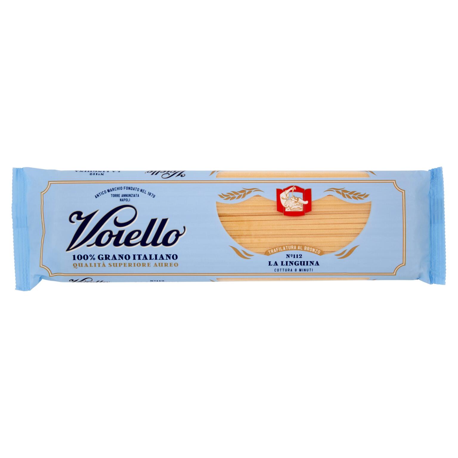 Linguina pasta di semola di grano duro trafilata bronzo n°112 500g Voiello