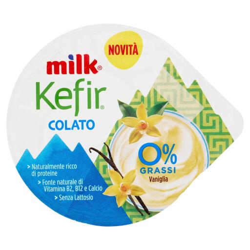 Milk Kefir colato Vaniglia 0% grassi 150g