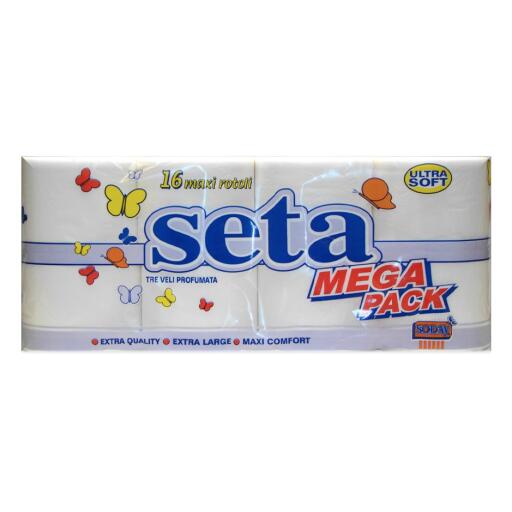 Carta igienica mega pack 16 rotoli Italsan