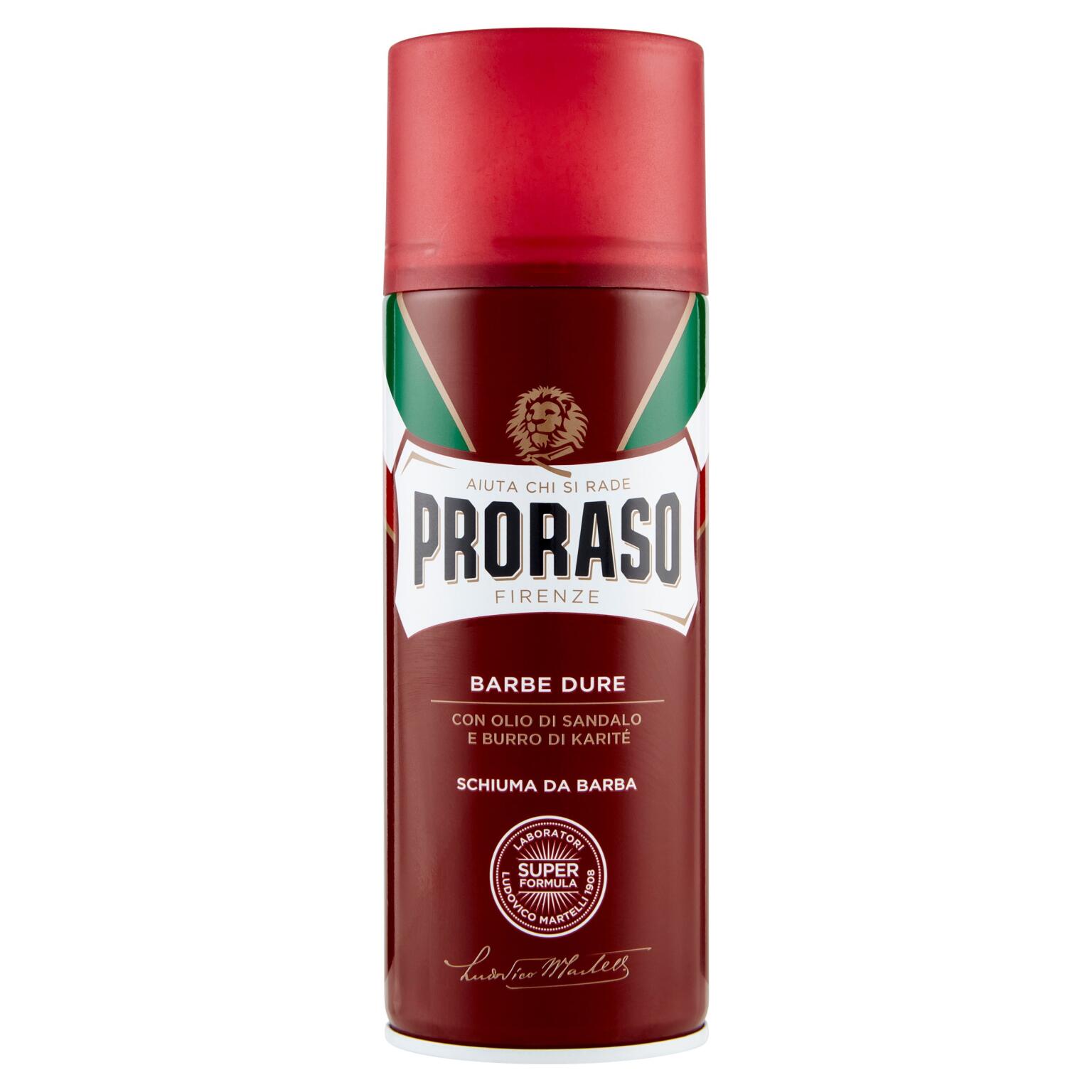 Schiuma Proraso barbe Dure 400ml