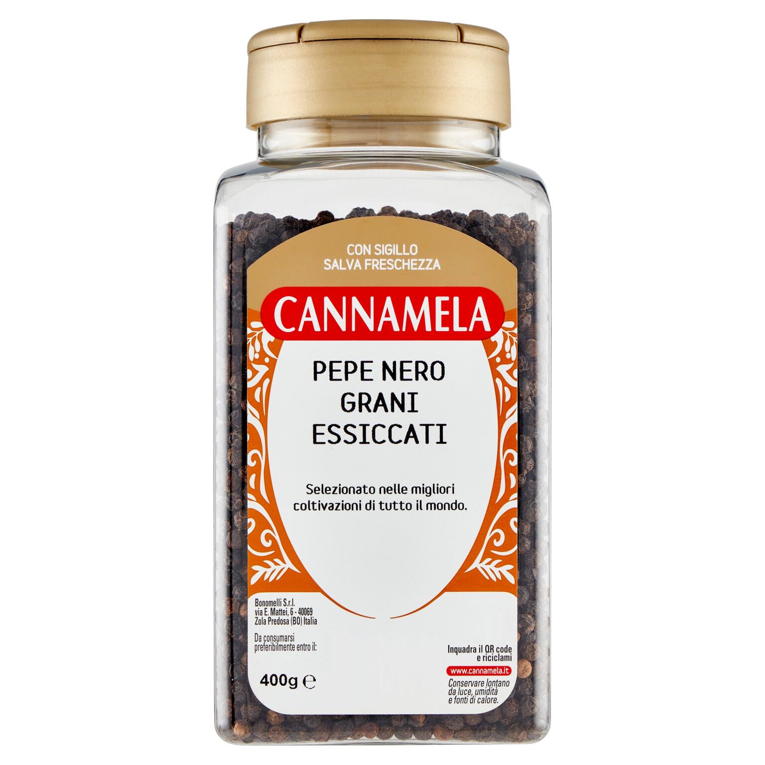 Pepe nero grani 400g Cannamela
