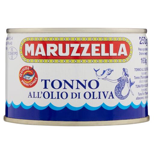 Tonno in lattina in olio di oliva 250g Maruzzella