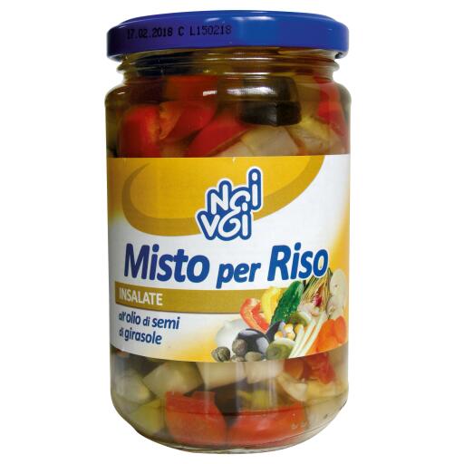Misto per riso 280g in olio girasole Noi&Voi
