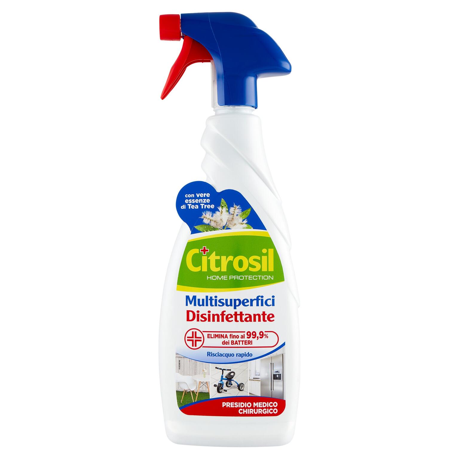 Sgrassatore disinfettante multisuperfice 650ml Citrosil