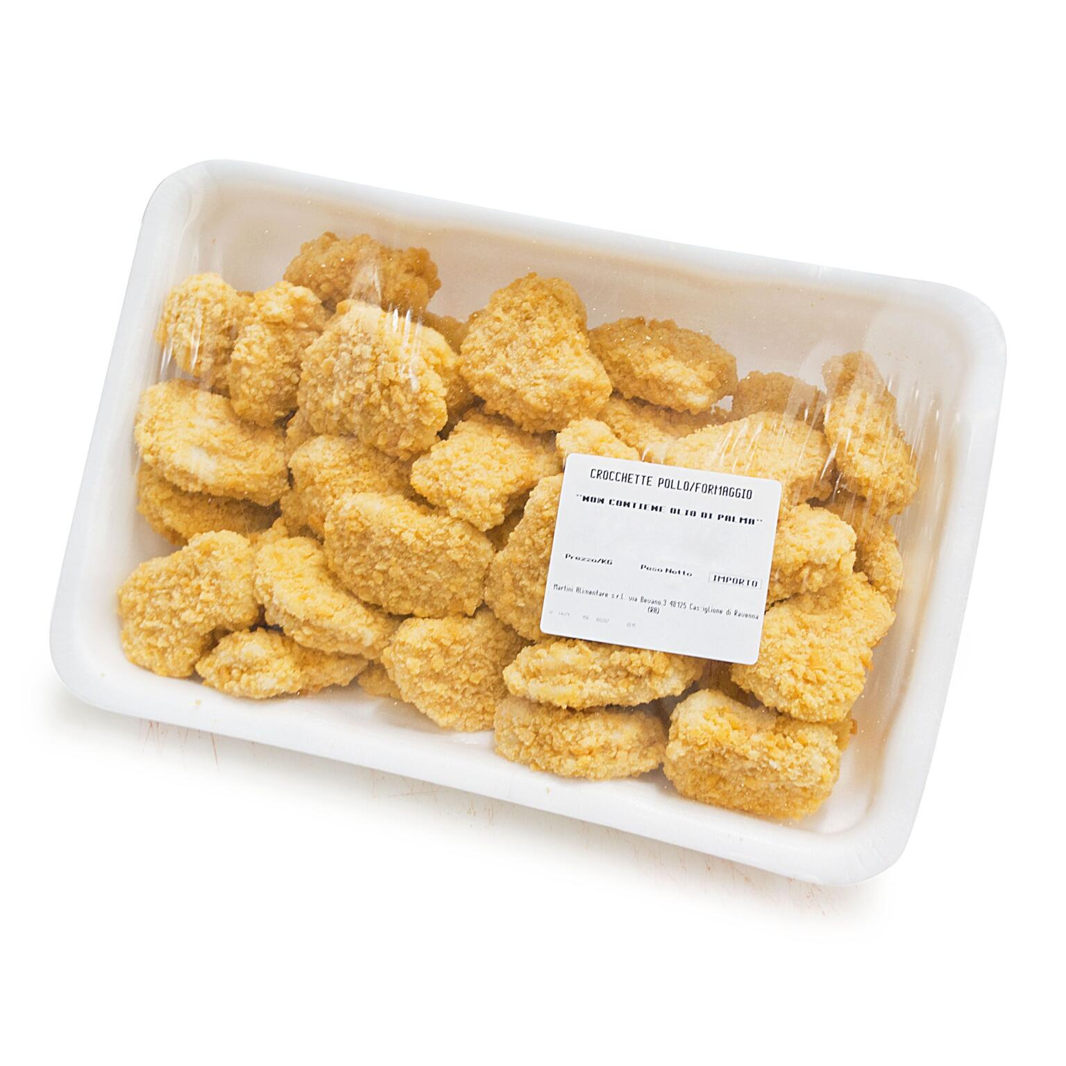Crocchette di pollo e formaggio
