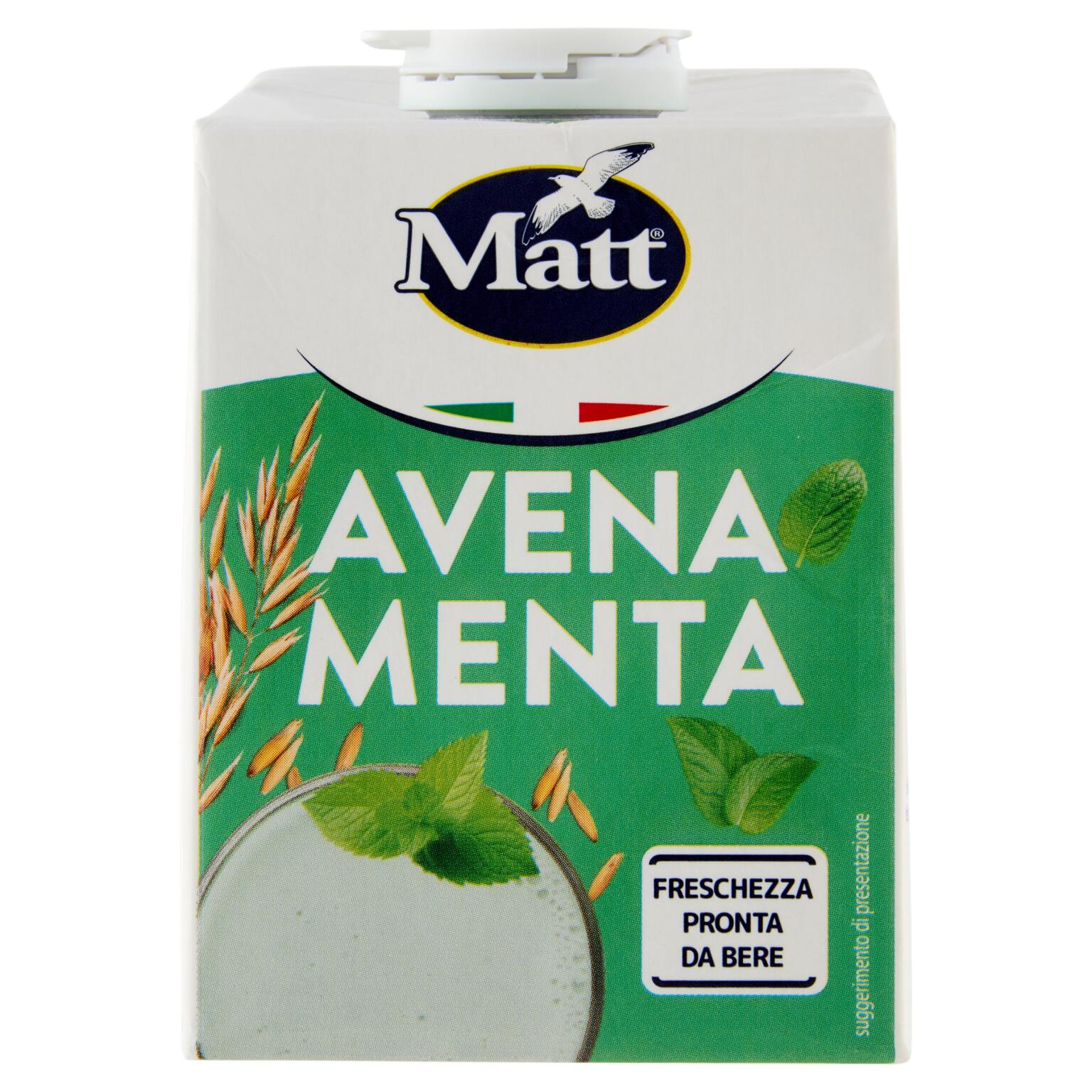 Bevanda di avena con menta da 500ml