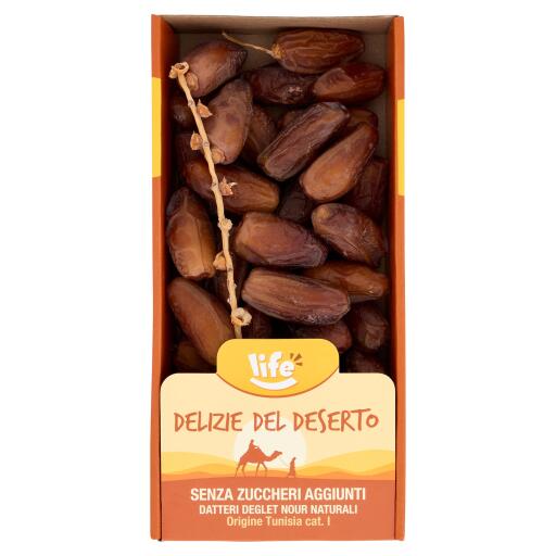 Datteri deglet nour naturali 500g.Delizie del deserto
