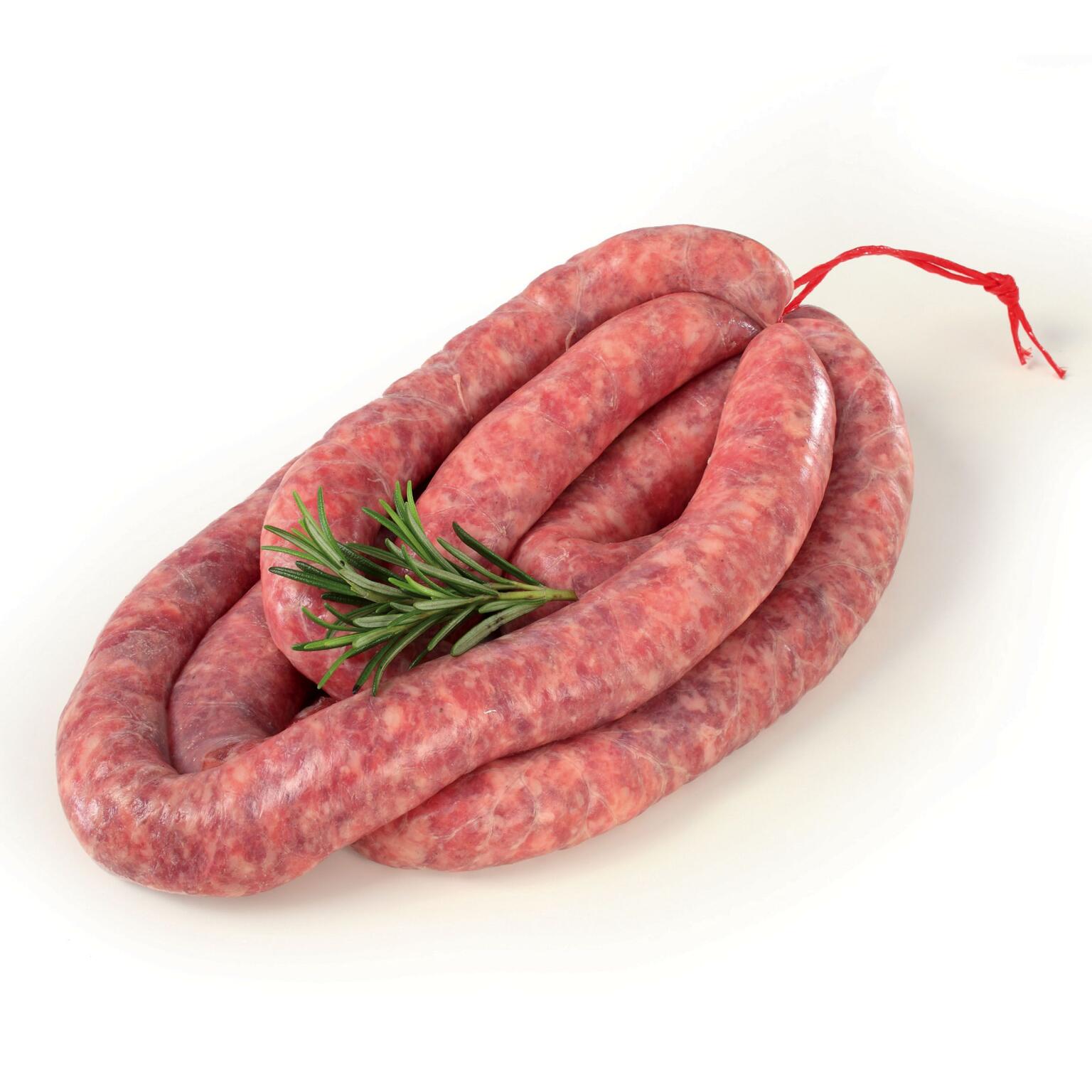 Salsiccia/Luganega rustica di suino kg.2,50 Atm