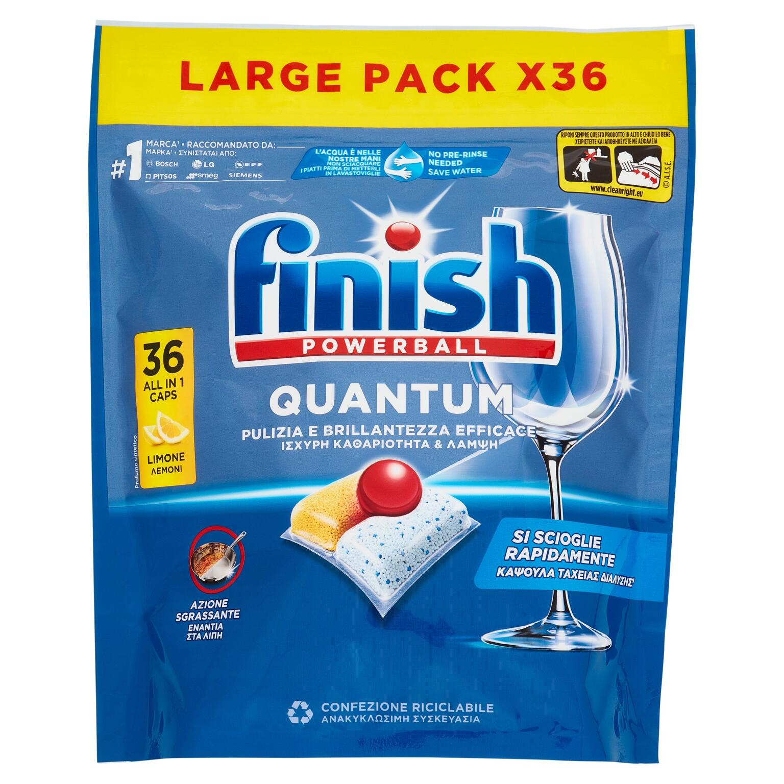 Finish quantum Lemon in conf. da 36 tabs