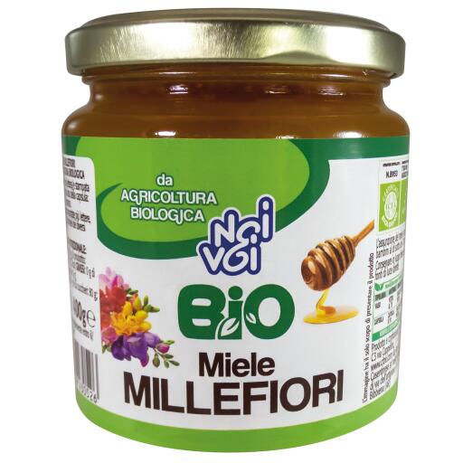 Miele Biologico Millefiori 400g Apicoltura Casentinese