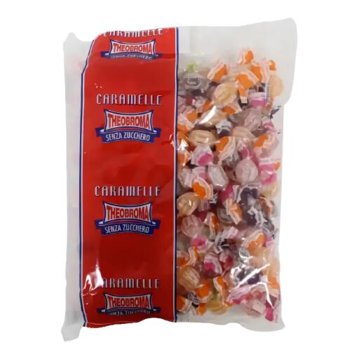 Caramelle Gelee frutta 900g busta Theobroma