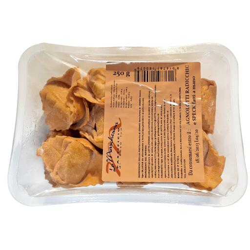 Agnolotti Radicchio e Speck 250g La Marchesina