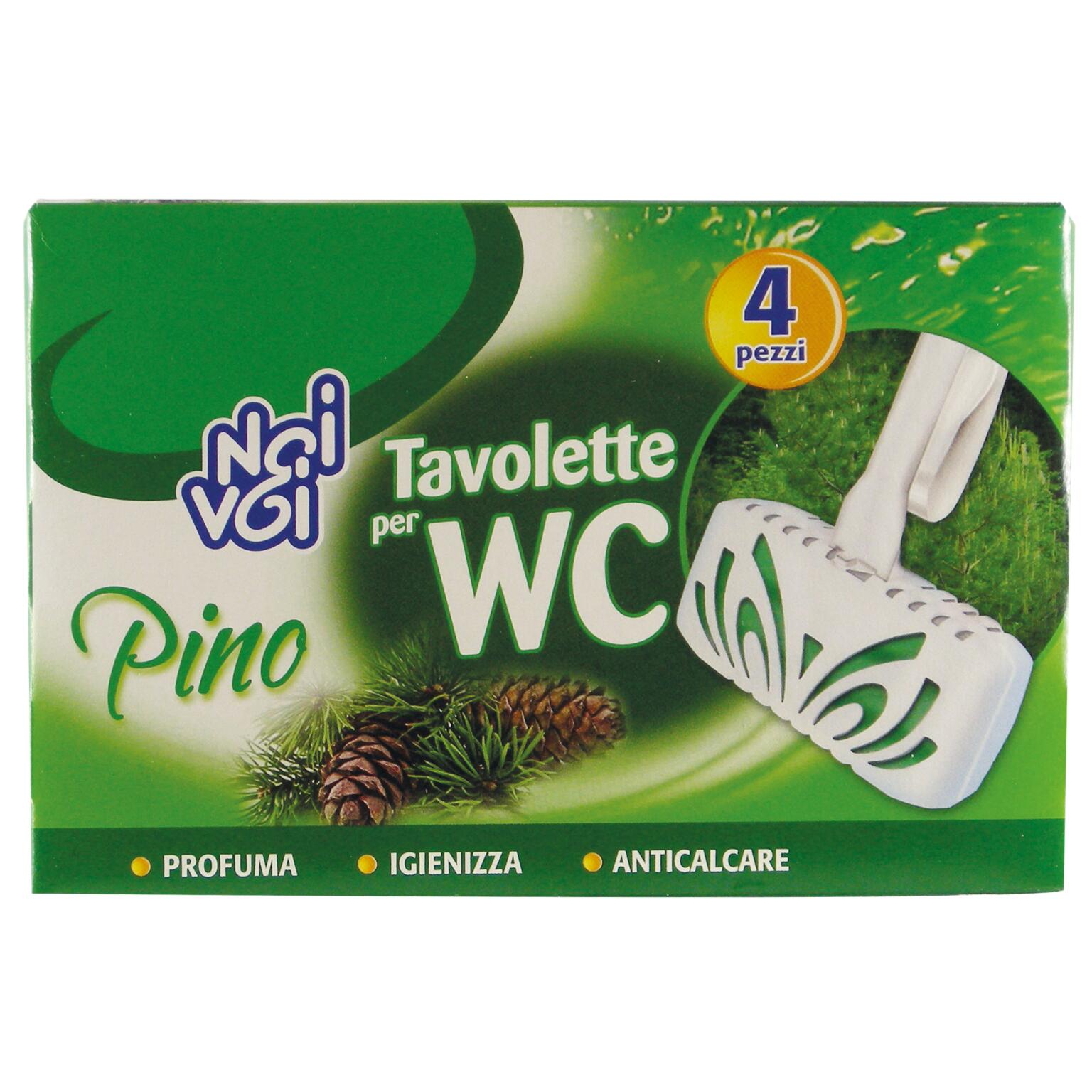 Tavoletta WC 4 pezzi pino Noi&Voi