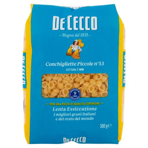Pastina di semola di grano duro conchigliette 500gDe Cecco