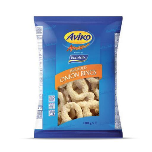 Anelli di cipolla con pan grattato 1Kg Aviko