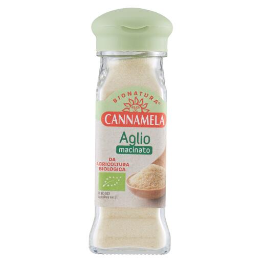 Aglio bionatura macinato 70g Cannamela