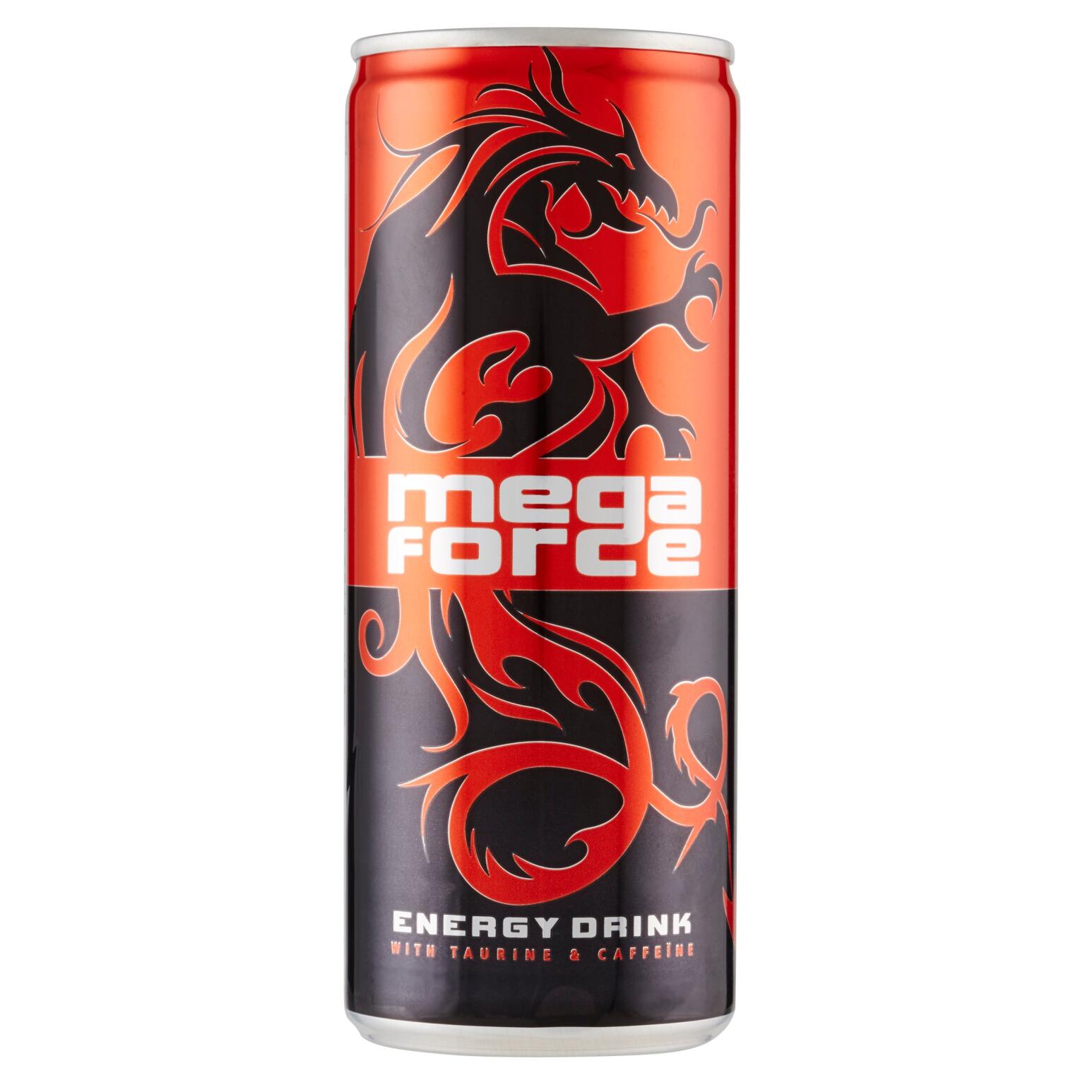 Energy drink megaforce 250ml Lattina