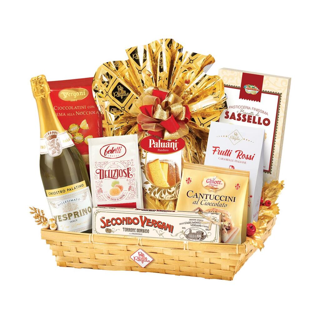 Cesto Natalizio My Lord 9 pezzi Re Regalo