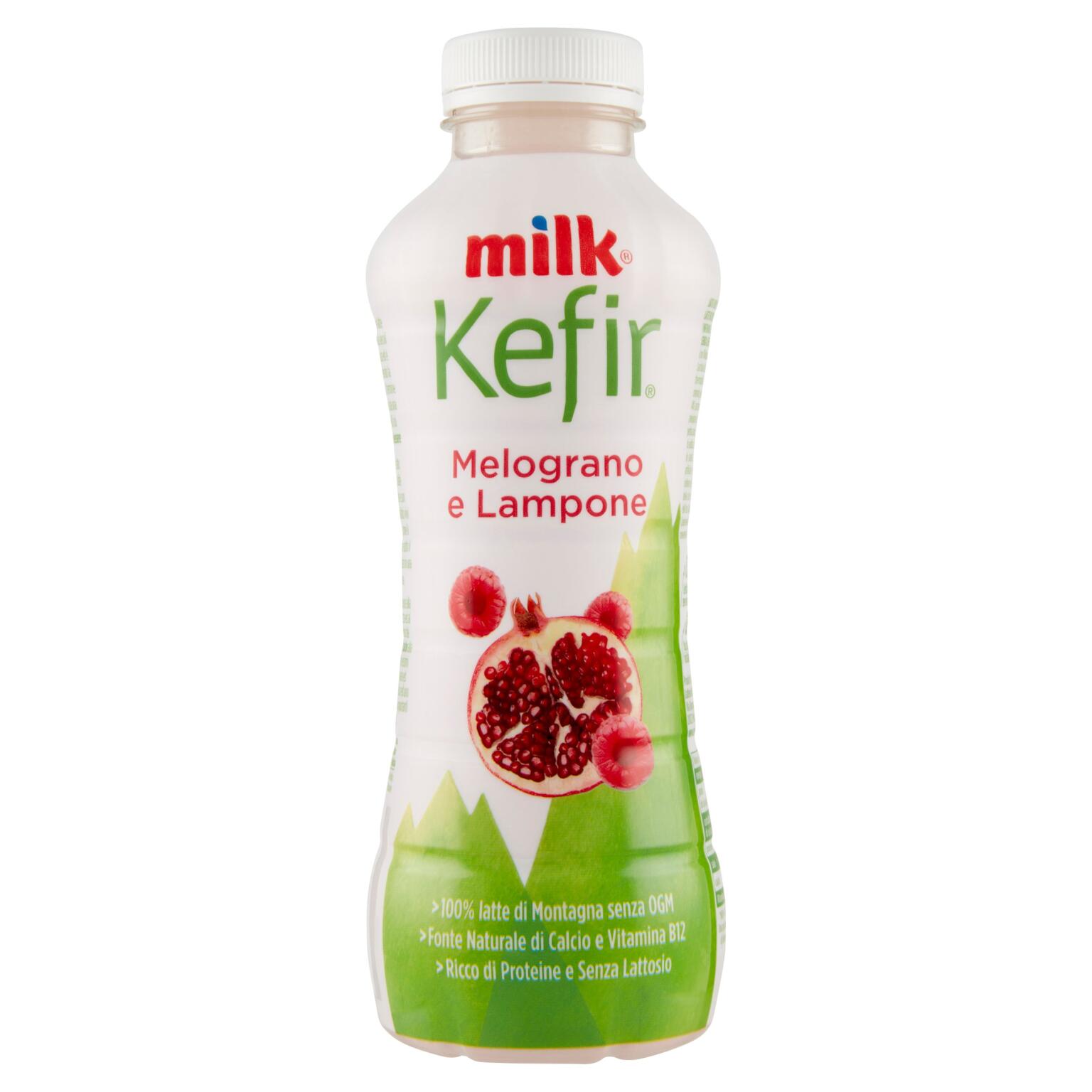 Kefir da Bere Melograno e Lamponi 480g Milk