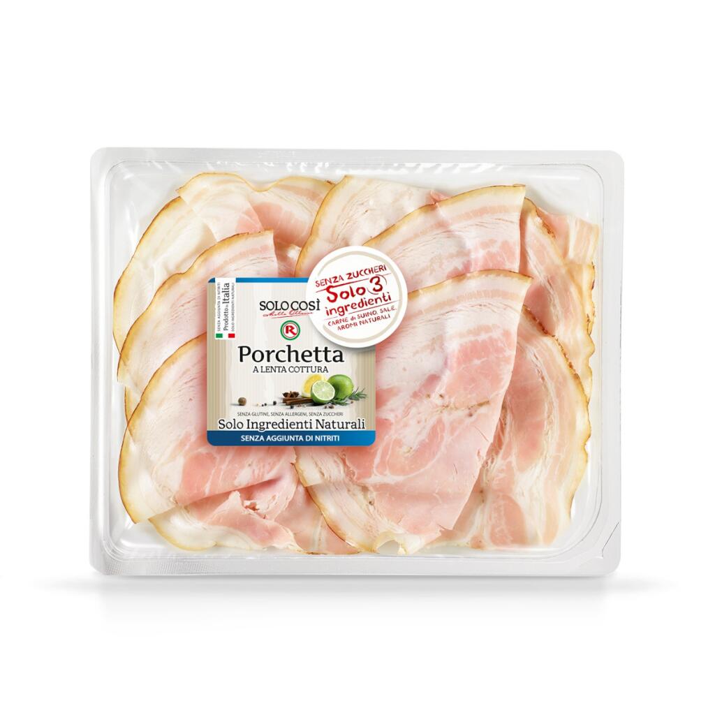 Porchetta a Lenta Cottura affettata 100g Solo Così