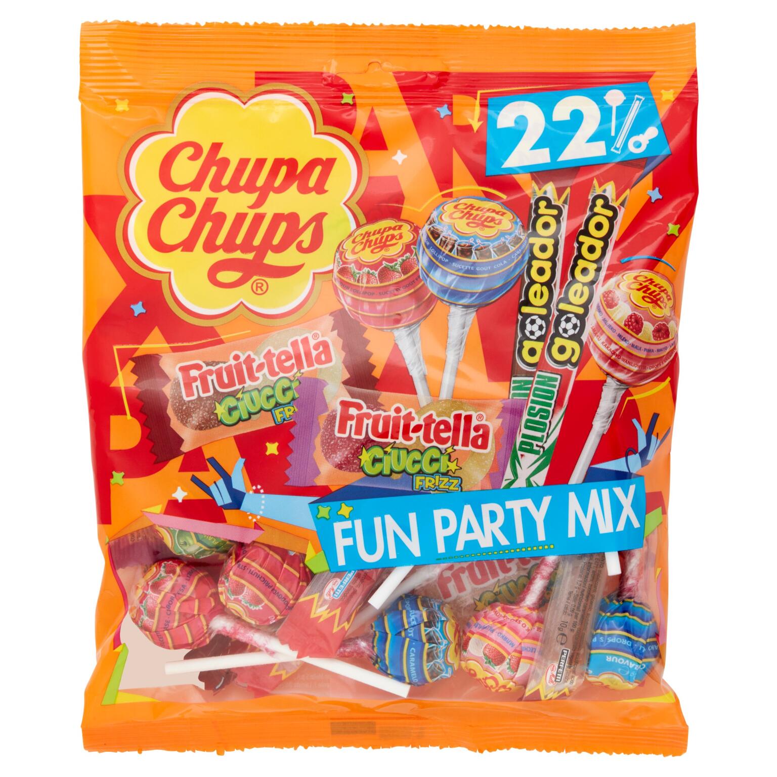 Chupa chups fun party 22 pezzi