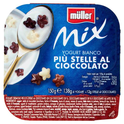 Yogurt mix 150g delizie + stelle Muller