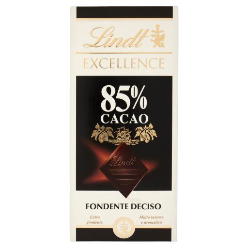 Tavoletta di cioccolato 85% cacao noir puissant 100g Excellence Lindt