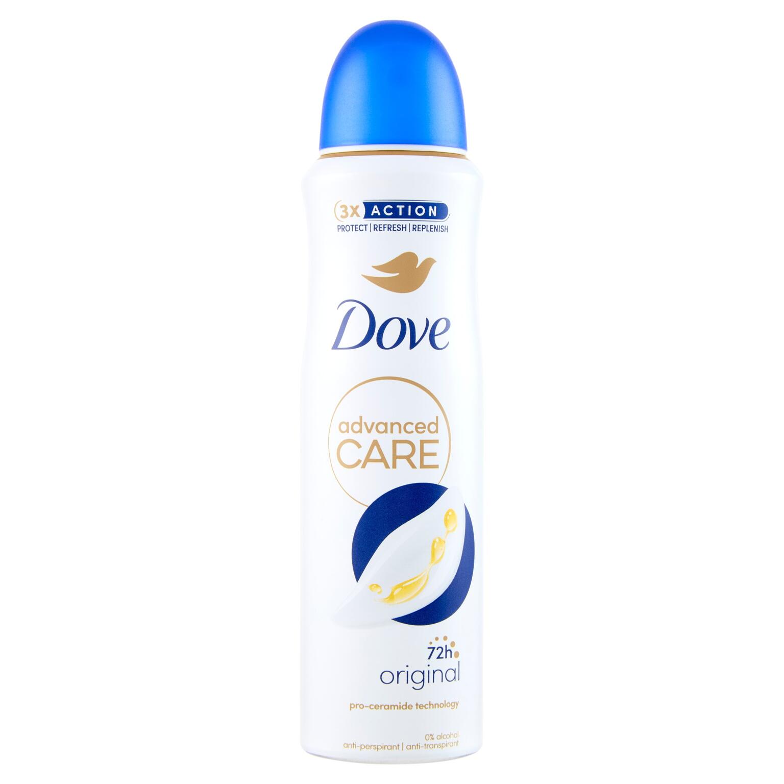 Deodorante spray Advanced care Original da 150ml