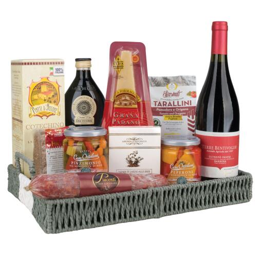 Cesto Natalizio Viaggi del Gusto 11 pezzi Casella