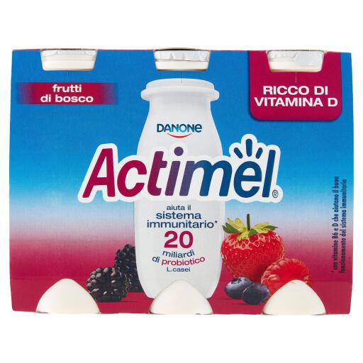 Actimel gusto frutti di Bosco 6x100g Danone